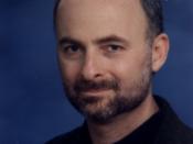 This is a photo of David Brin.