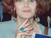 Eileen Brennan at the AIDS Project Los Angeles (APLA) benefit, Los Angeles- Sept. 1990