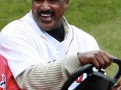 English: Jim Rice, Red Sox Opening Day, 2009.