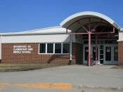 English: Interstate 35 Elementary & Middle School, located in Truro, Iowa