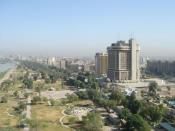 English: The red zone in Baghdad