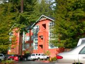 English: This is Juniper Hall at Humboldt State University.