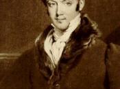 English: Painting of American author Washington Irving (1783-1859)