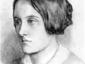 English: Christina Rossetti, portrait by her brother