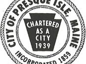 Official seal of Presque Isle, Maine