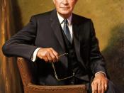 Dwight D. Eisenhower, official portrait as President.