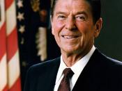 Official Portrait of President Ronald Reagan