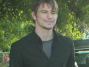 American actor Josh Hartnett. Photo released by the Ford Motor Company.