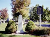 Sojourner Truth Headstone- Oakhill Cemetery