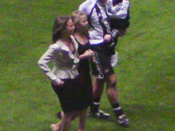 English: Alan Shearer and his family at his Testimonial Match