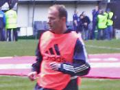 English: Personal photo of Alan Shearer, taken on March 13th 2005. Cropped and uploaded for use on the Shearer Wikipedia article.