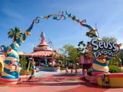Suess Landing at Universal Studios' Islands of Adventure theme park, Orlando, Florida