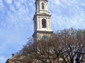 First Baptist Meetinghouse in Providence, RI, USA