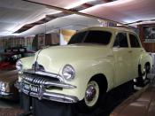 English: 1953–1956 Holden FJ Special sedan, at National Holden Motor Museum, Echuca, Victoria, Australia.