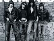 The Ramones' 1976 debut album laid down the musical 