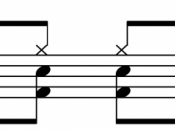 Blast beat drum pattern About this sound Play ( help · info ) .