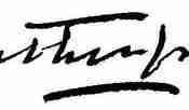 The Lord Rutherford of Nelson's signature
