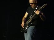 Satriani playing in Chile, 2003