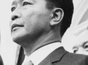 English: Ferdinand Marcos at the White House in 1966.
