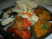 Indian food set