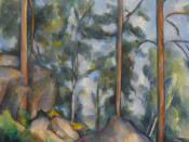 WLA moma Paul Cezanne Pines and Rocks