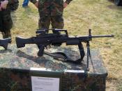 English: A MG4 of the German Army