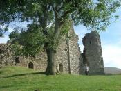 English: Pendragon Castle According to legend King Arthur's father, Uther Pendragon, was born here at Pendragon Castle.