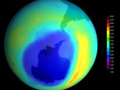Largest ever Ozone hole sept2000 with scale
