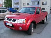 English: Nissan Frontier 2.5Di pick-up truck.