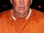 University of Texas Longhorn baseball coach Augie Garrido