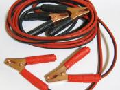Booster cables (12V, 50A, 3mm², 3.5m)