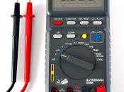 This image shows a digital multimeter.