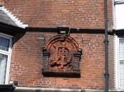 The Sun Inn - King Street, Weymouth - brick sculpture