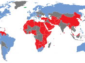 A more correct version of File:Gay military.png. Blue = Homosexuals allowed to serve in the national military. Orange = Ambiguous policy (don't ask, don't tell). Red = banned from the military or homosexuality in general is banned. Grey = data not availab