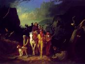 English: Daniel Boone Escorting Settlers through the Cumberland Gap, George Caleb Bingham, oil on canvas, 1851–52