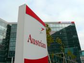 Headquarters of Austrian Airlines on the grounds of Vienna International Airport