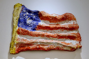U.S.A. Flag by Claes Oldenburg