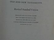 Title page to the original edition of the RSV Bible