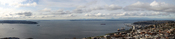 English: View of Puget Sound from the Seattle Space Needle