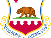 Emblem of the California Air National Guard, U.S. Air Force.