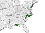 Geographical distribution of Hyla andersonii in the United States. Hammerson (2004). Hyla andersonii. 2006. IUCN Red List of Threatened Species. IUCN 2006. www.iucnredlist.org. Retrieved on 05 May 2006. Database entry includes a range map and justificatio